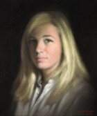 Portrait of a lady with blonde hair
