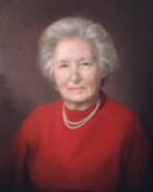Portrait of a lady with a necklace